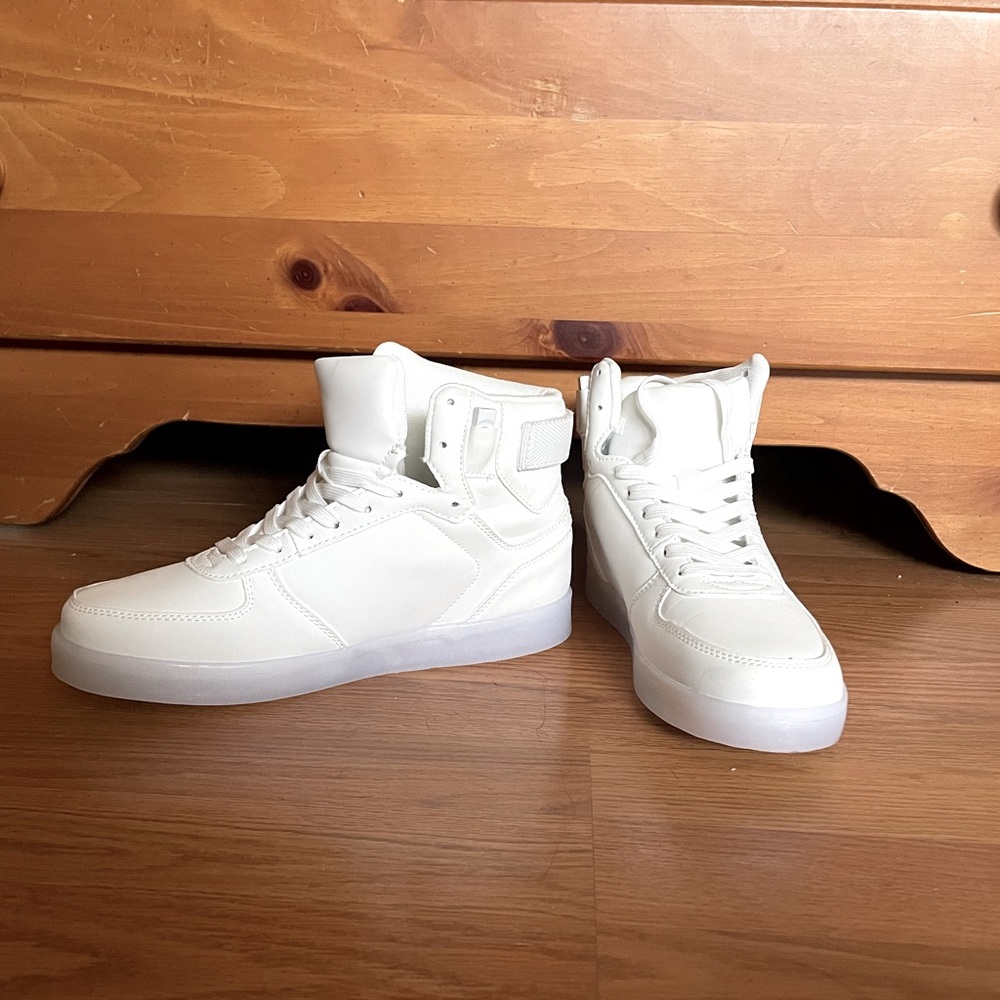 Non-Branded Led Light High Tops